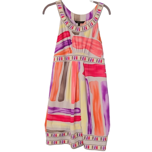 BCBGMaxAzria Dresses & Skirts - BCBGMaxAzaria brush stroke tank dress- M